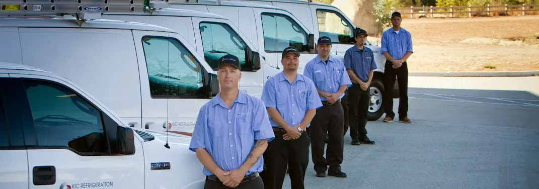 KIC Refrigeration crew ready for Heat Pump Installation jobs across Sacramento